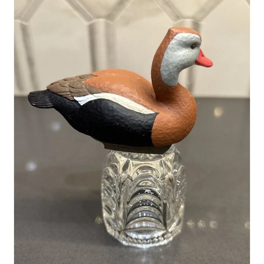 2020 Jett Brunet Miniature Decoy Black Bellied Whistling Duck Ducks Unlimited